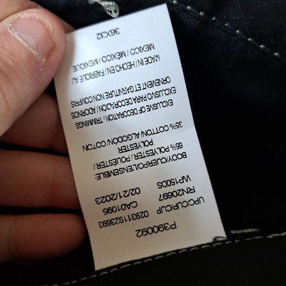 Dickies Twill Work Pants Tan Khaki Flex Slim Fit Men's 36x32 NWT - Picture 6 of 10